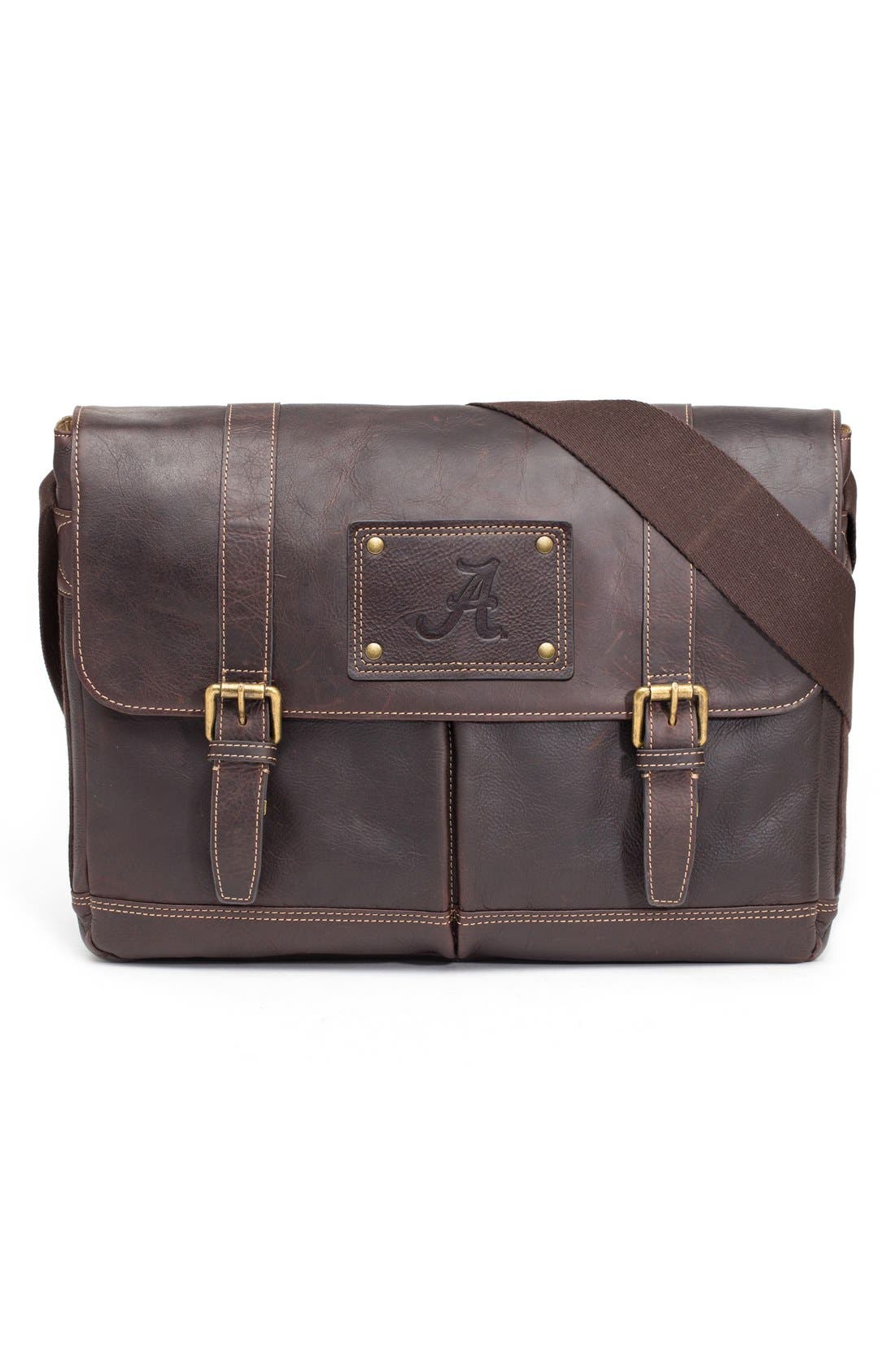 Jack Mason Brand 'Texas Longhorns' Messenger Bag, Main, color, 