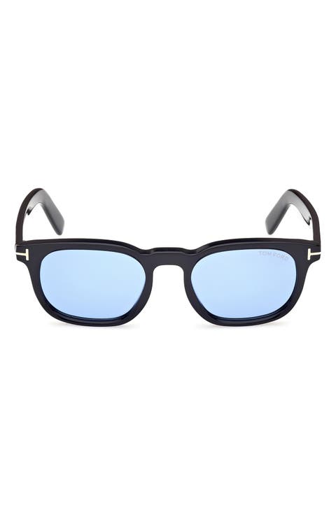 52mm Square Sunglasses