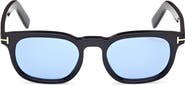 TOM FORD 52mm Square Sunglasses