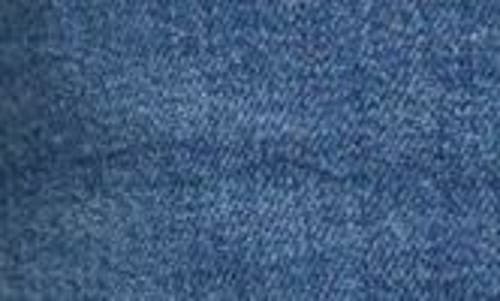 Re/done High Waist Crop Wide Leg Jeans In Mid 70s
