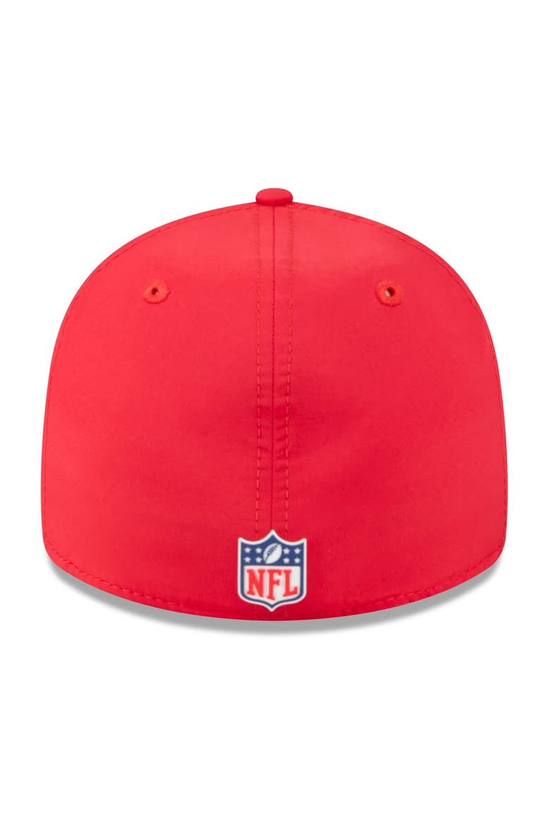 Men's New Era Red Kansas City Chiefs 2025 Sideline  Retro Crown 59FIFTY Fitted Hat, Alternate, color, Red