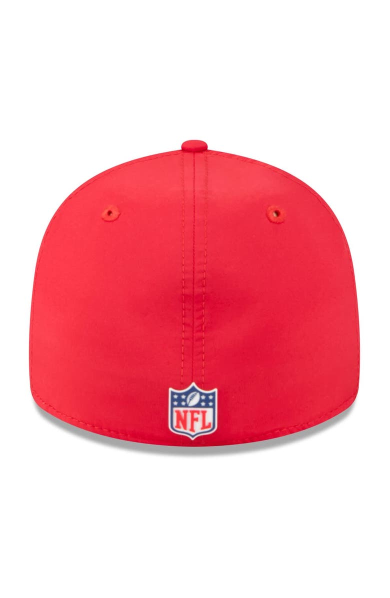New Era Men's New Era Red Kansas City Chiefs 2025 Sideline Retro Crown 59FIFTY Fitted Hat, Alternate, color, Red