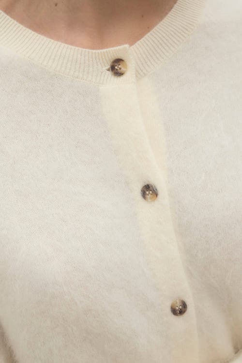 Naked Cashmere Paloma Brushed Cashmere Cardigan In Sand