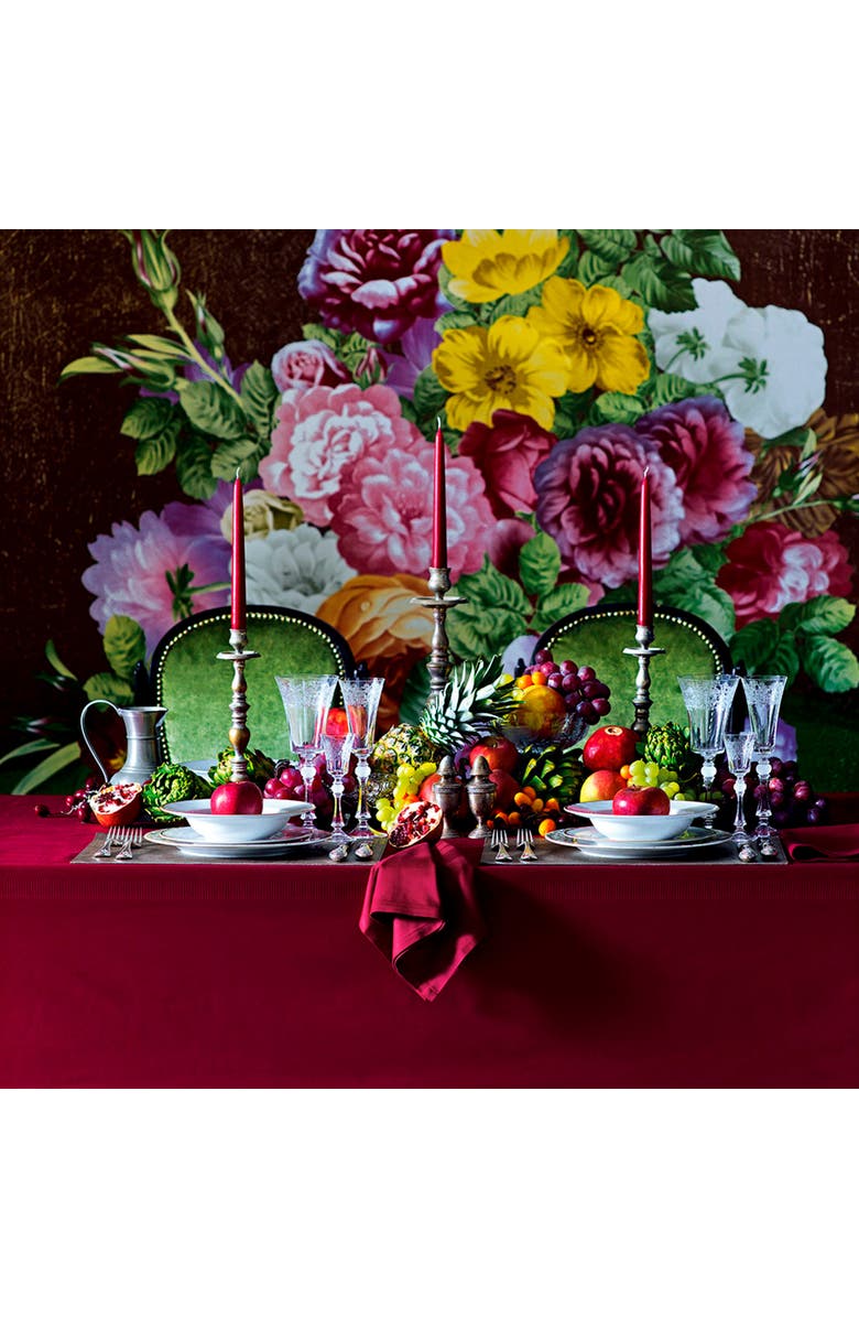 Togas Rhapsody Table Linen and Napkins Set, Alternate, color, Red