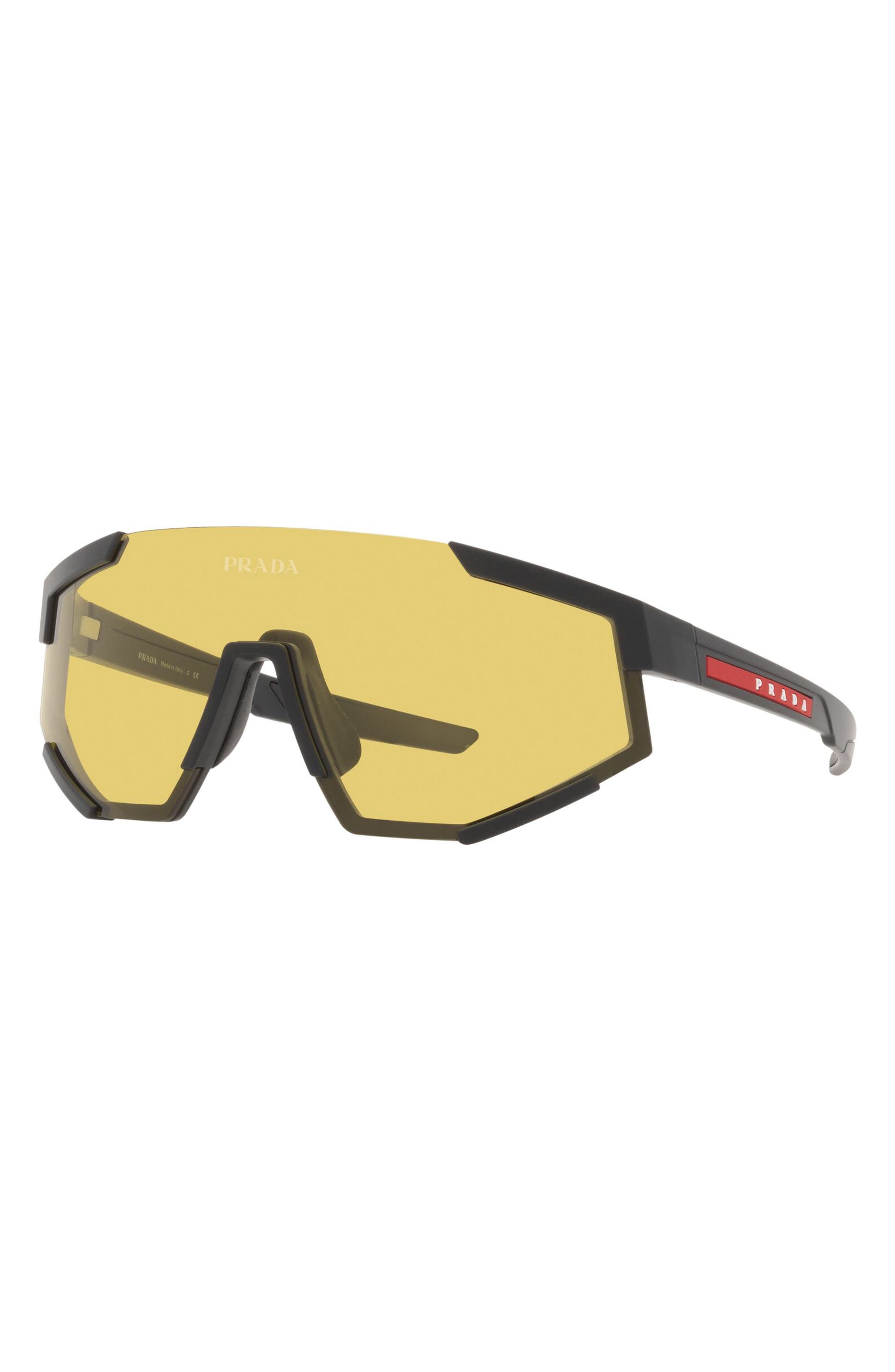 PRADA SPORT 39mm Shield Sunglasses (Men) | Nordstrom