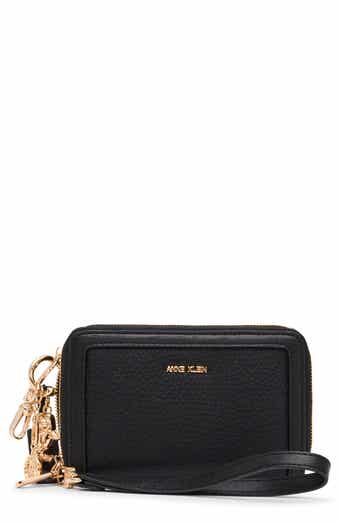 Anne Klein Double Zip Around Wallet