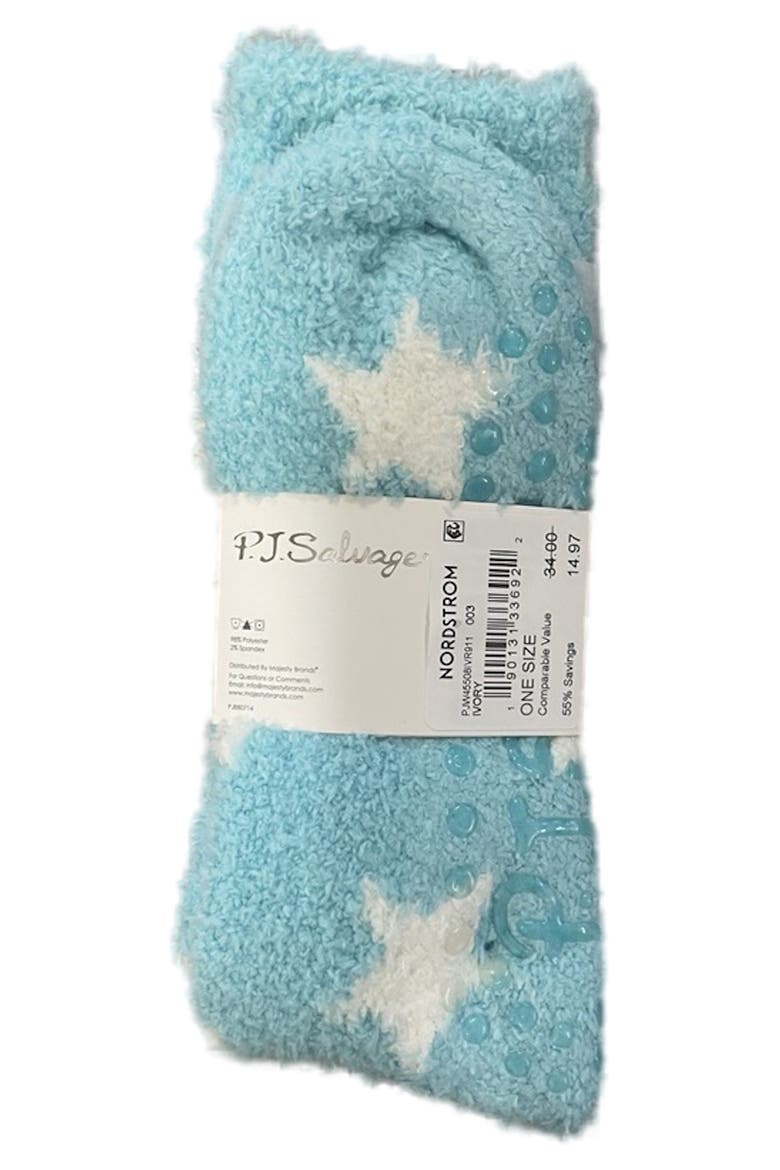 2-Pack Cozy Crew Socks with Grippers, Alternate, color, IVORY