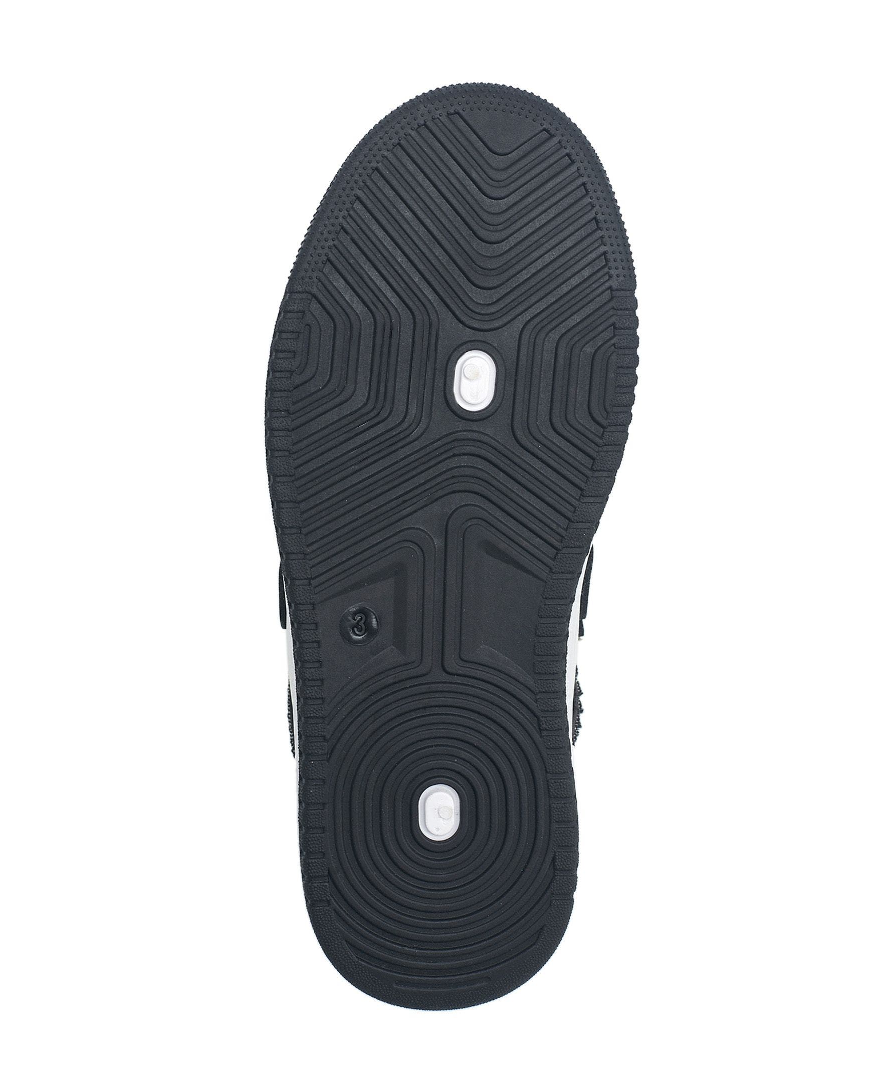Girl's Allison Logo Sneaker, Alternate, color, BLACK