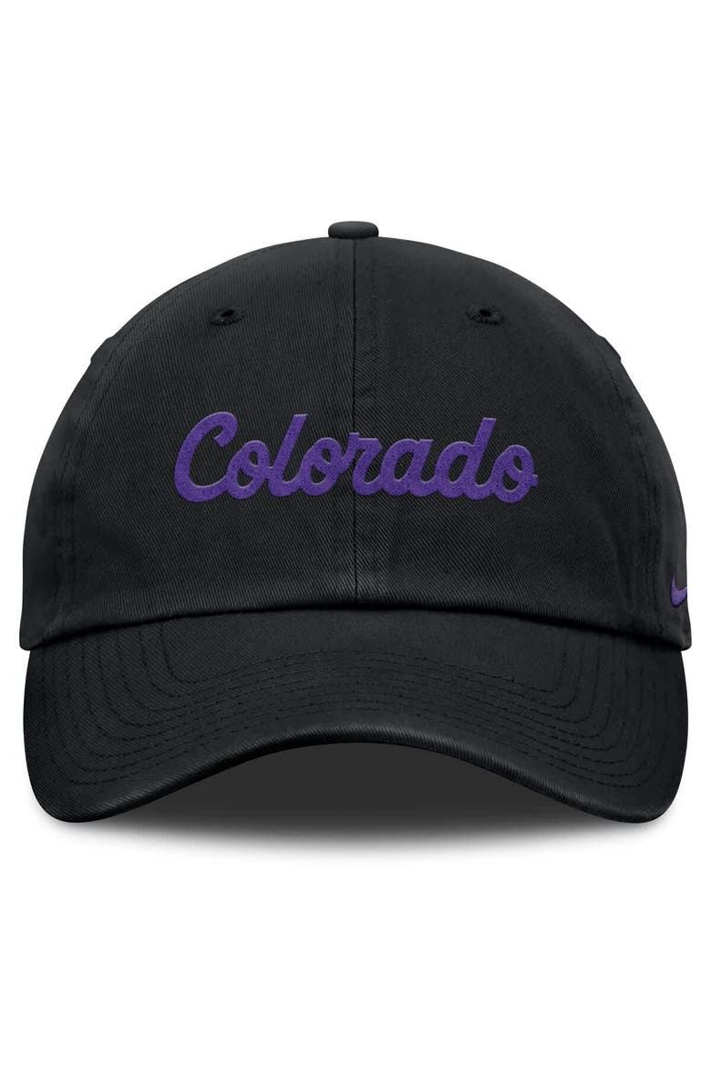 Nike Men's Nike Black Colorado Rockies Club Adjustable Hat, Alternate, color, Black