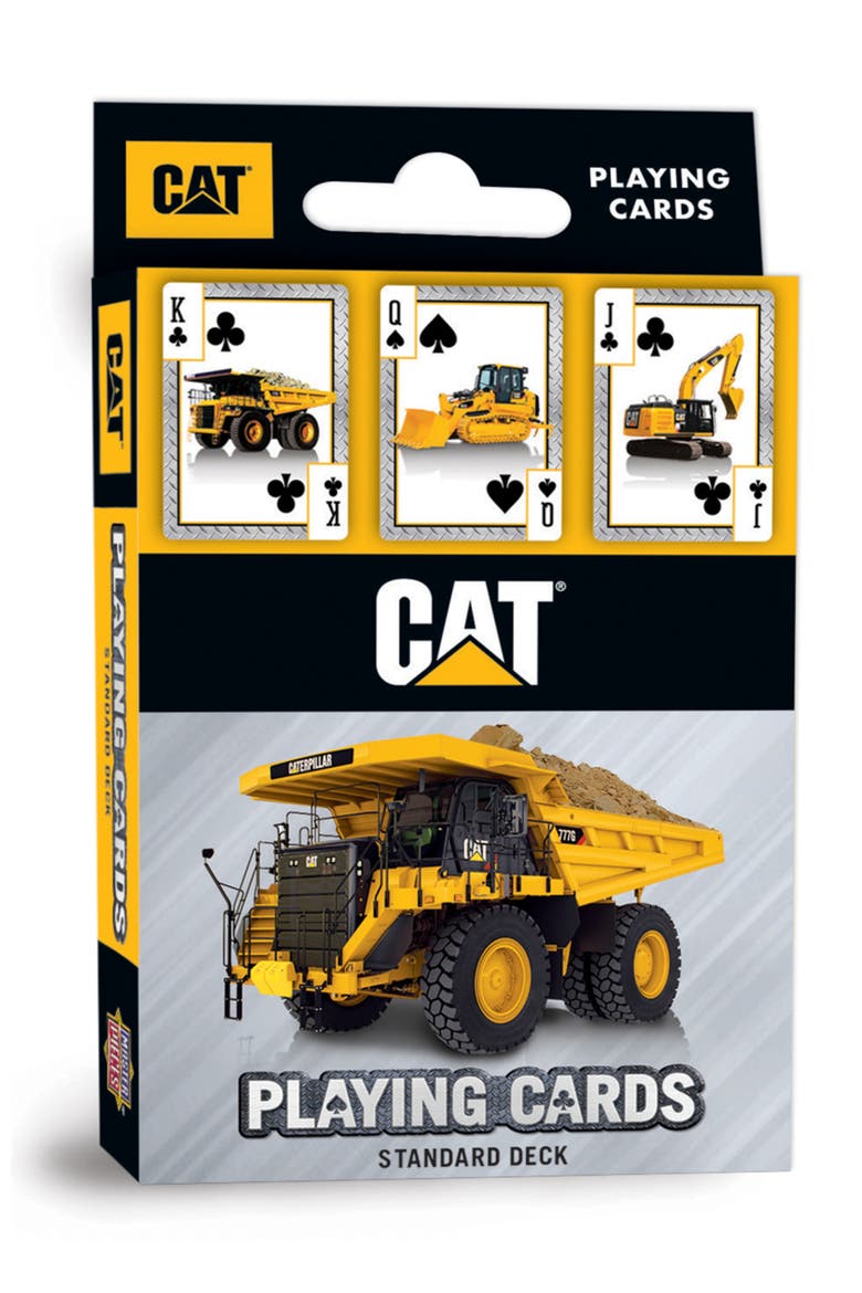 CAT - Caterpillar Playing Cards, Main, color, Multicolor