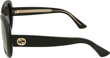 55mm Oval Sunglasses