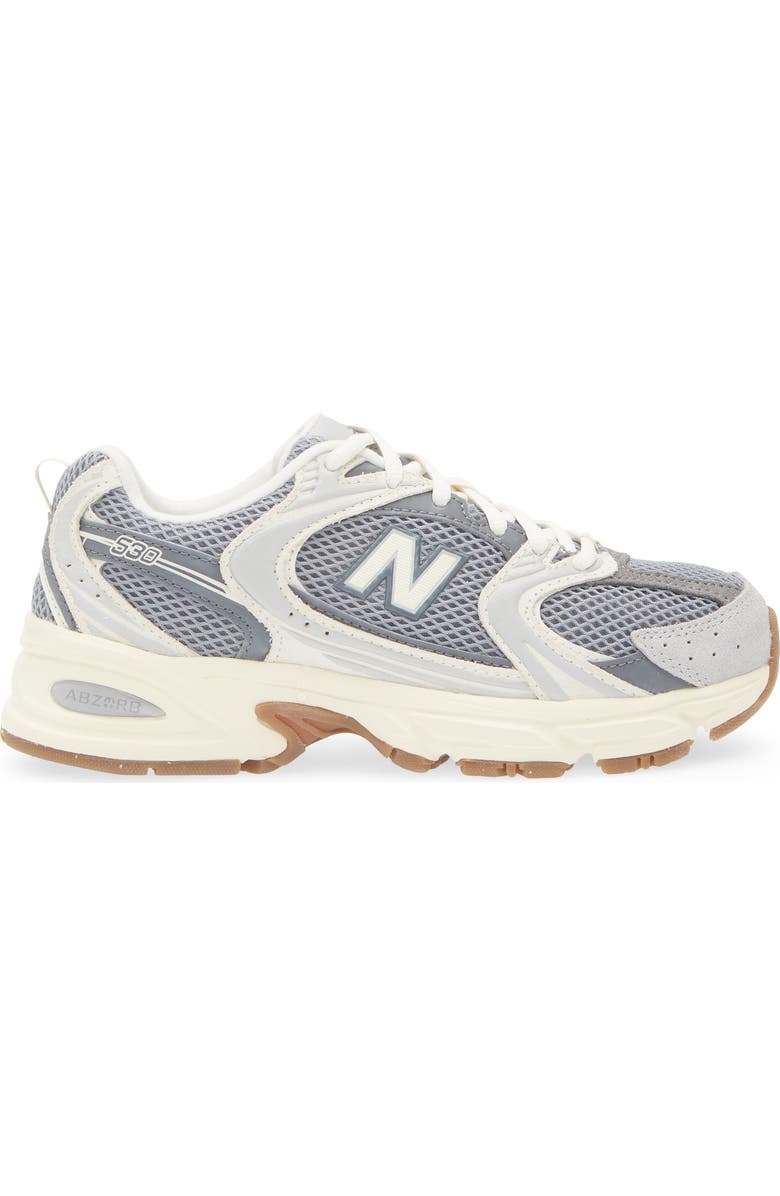 New Balance Gender Inclusive 530 Sneaker, Alternate, color, Raincloud/ Castlerock