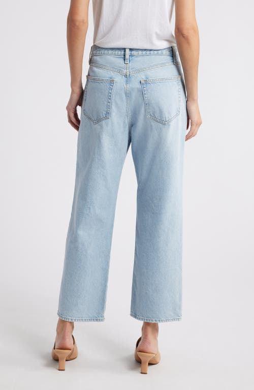 FRAME FRAME LE JANE HIGH WAIST ANKLE STRAIGHT LEG JEANS