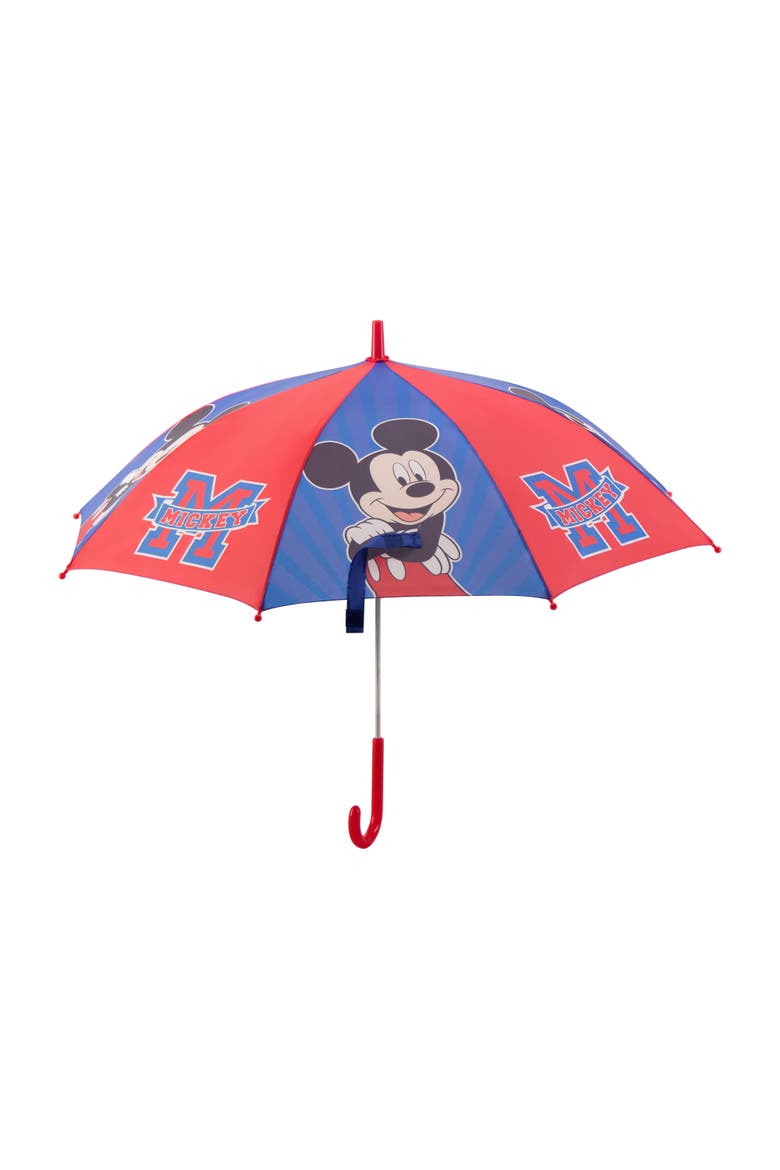 Mickey Mouse Kids Umbrella, Main, color, RED