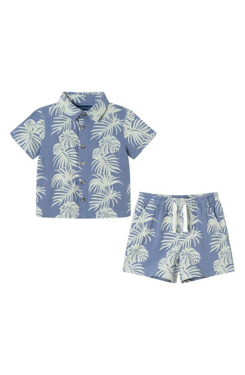 Button-Up Shirt & Shorts Set (Baby)