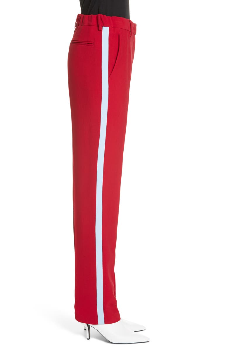 N°21 Nº21 Side Stripe Straight Leg Pants, Alternate, color, 