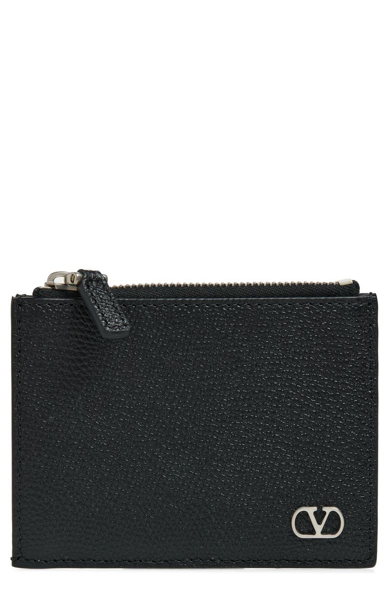 Valentino VLOGO Coin Purse/Card Case, Main, color, 