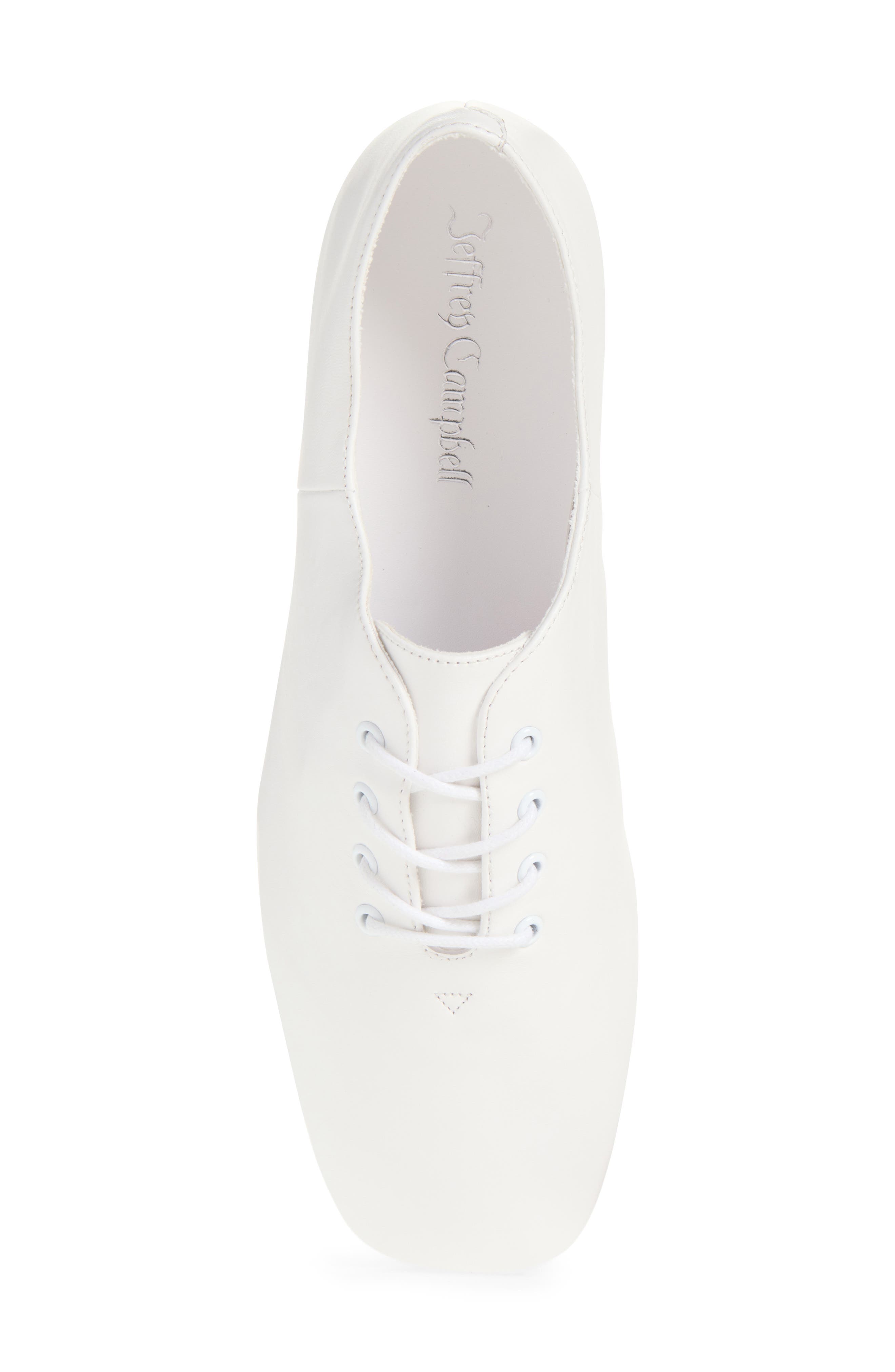 Swingdance Lace-Up Jazz Oxford, Alternate, color, WHITE