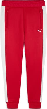 PUMA Kids' T7 Foundations Slim Piqué Track Pants