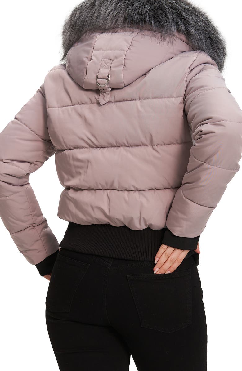 Noize Vic Heavyweight Bomber Jacket, Alternate, color, Wisteria