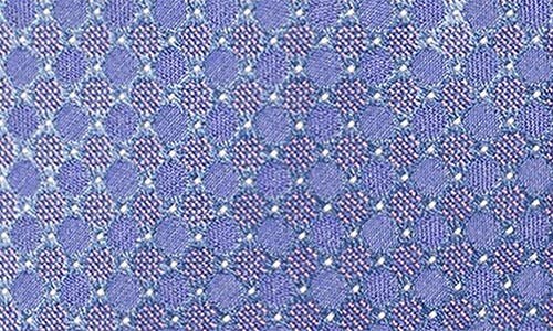 Eton Neat Silk Tie In Medium Purple
