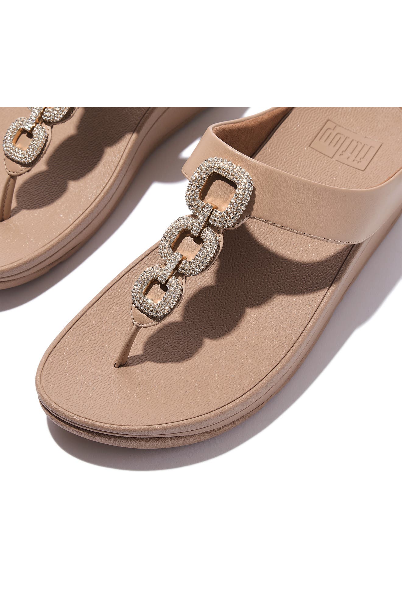 Fino Platform Wedge Flip Flop, Alternate, color, CLASSIC BEIGE