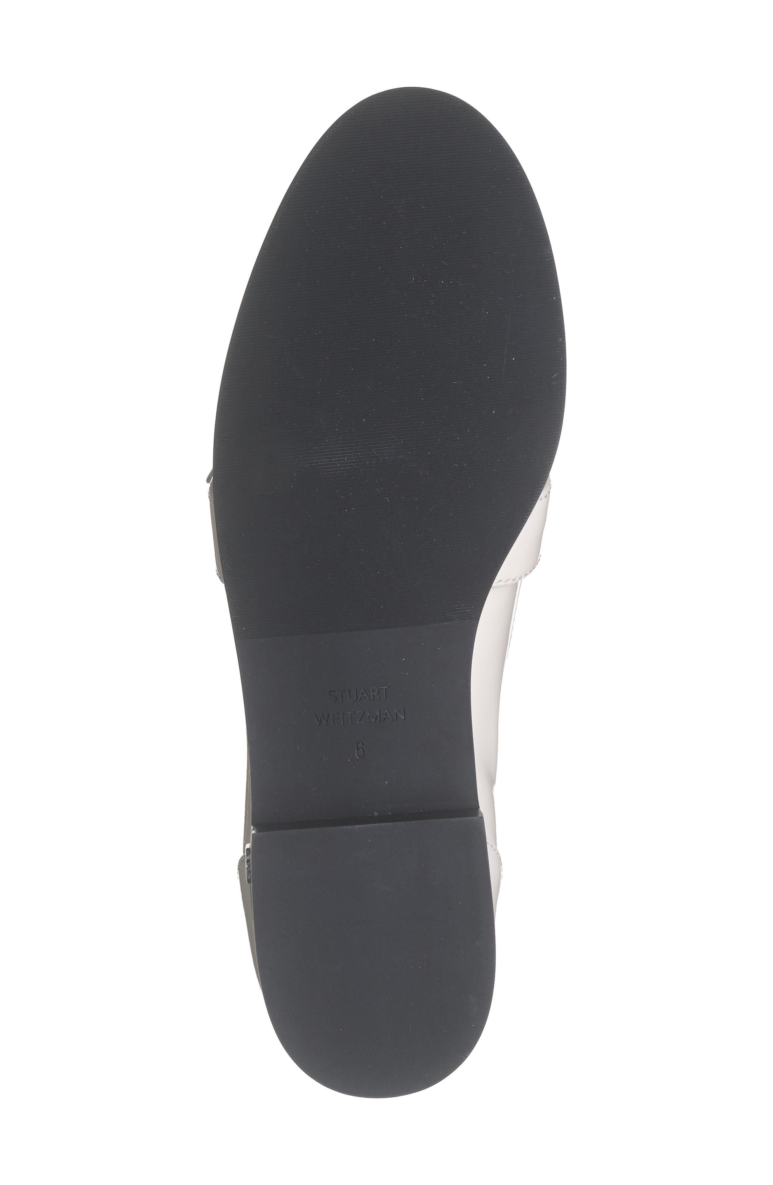 Emma Bow Loafer, Alternate, color, CHALK