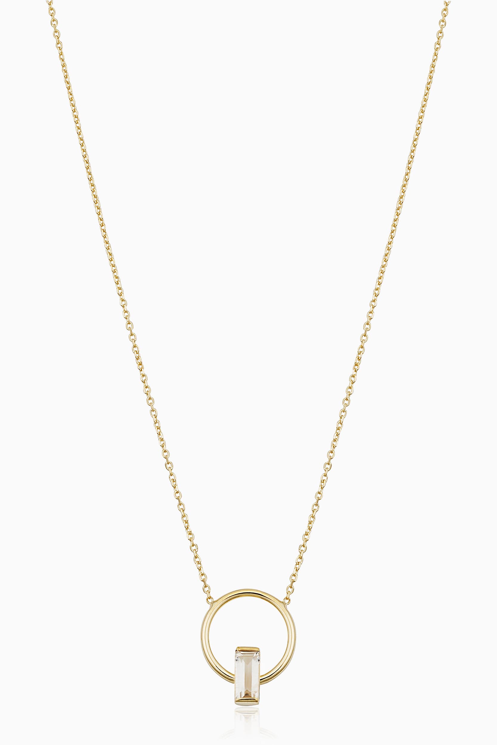 selected Gold - White Topaz