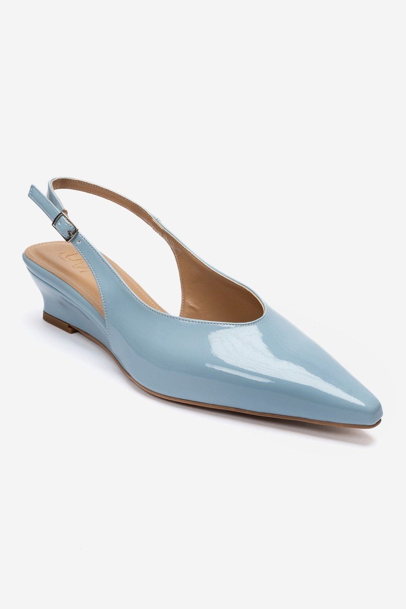 Cosella Slingback Pump, Alternate, color, Baby Blue Patent