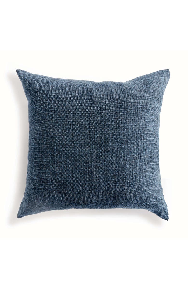 Napa Home & Garden Bevin Square Indoor-Outdoor Pillow 24", Main, color, Blue