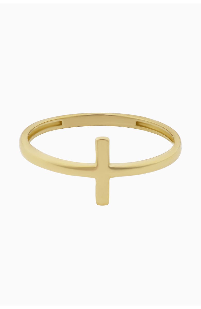 Oradina 10K Yellow Gold Vatican Ring, Alternate, color, Yellow Gold