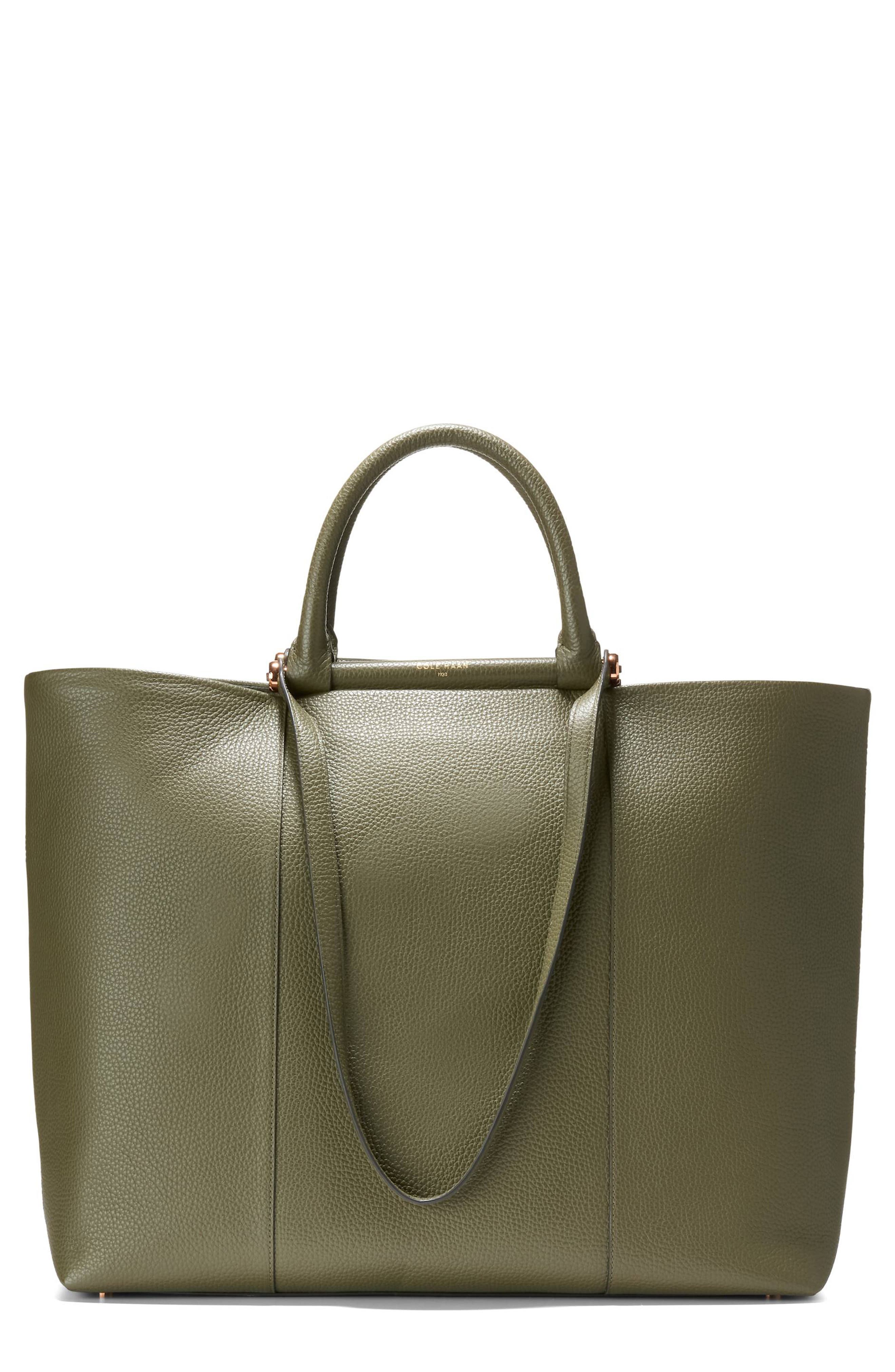 Cole Haan Catherine Leather Tote, Main, color, 