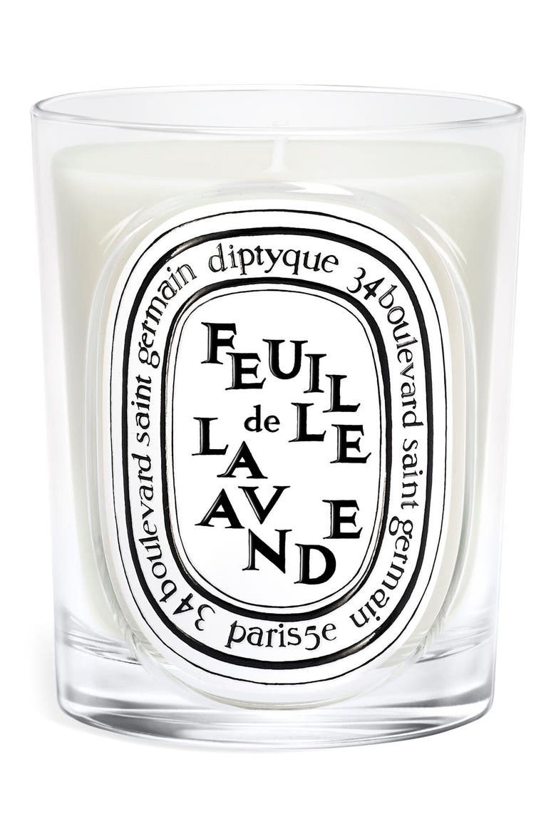 Feuille de Lavande (Lavender Leaf) Classic Candle, Main, color, NO COLOR