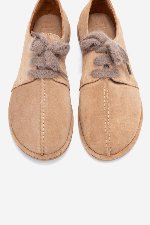 Forever & Always Shoes Denora Leather Lace Up Shoes In Brown