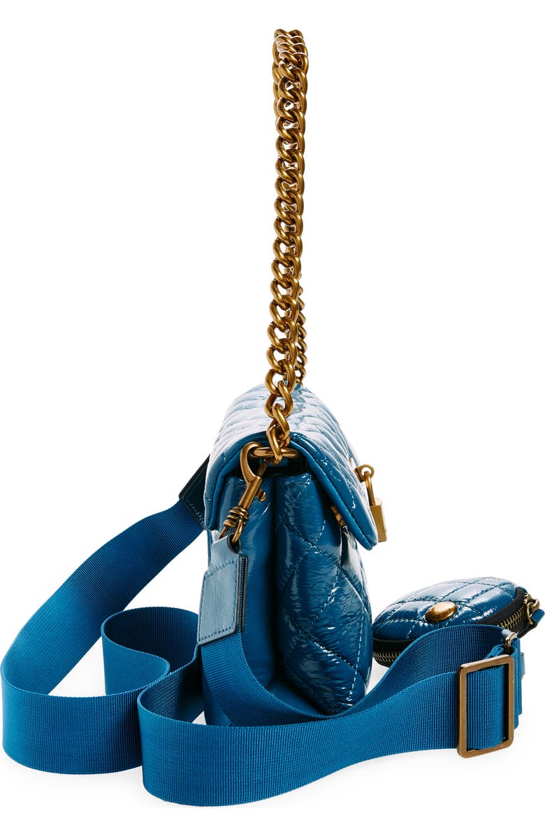 Kurt Geiger London Brixton Medium Lock Quilted Shoulder Bag, Alternate, color,