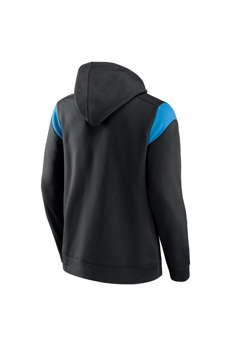 Men's Fanatics Branded Black Carolina Panthers Call The Shot Pullover Hoodie, Alternate, color, Black