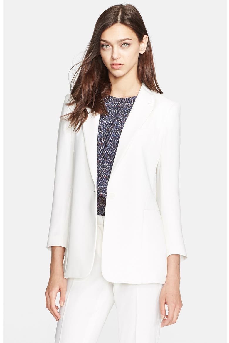 'Lousine' Blazer, Main, color, IVORY
