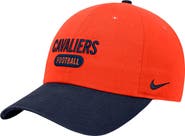 Nike Men's Nike Orange Virginia Cavaliers Colorblock Club Adjustable Hat
