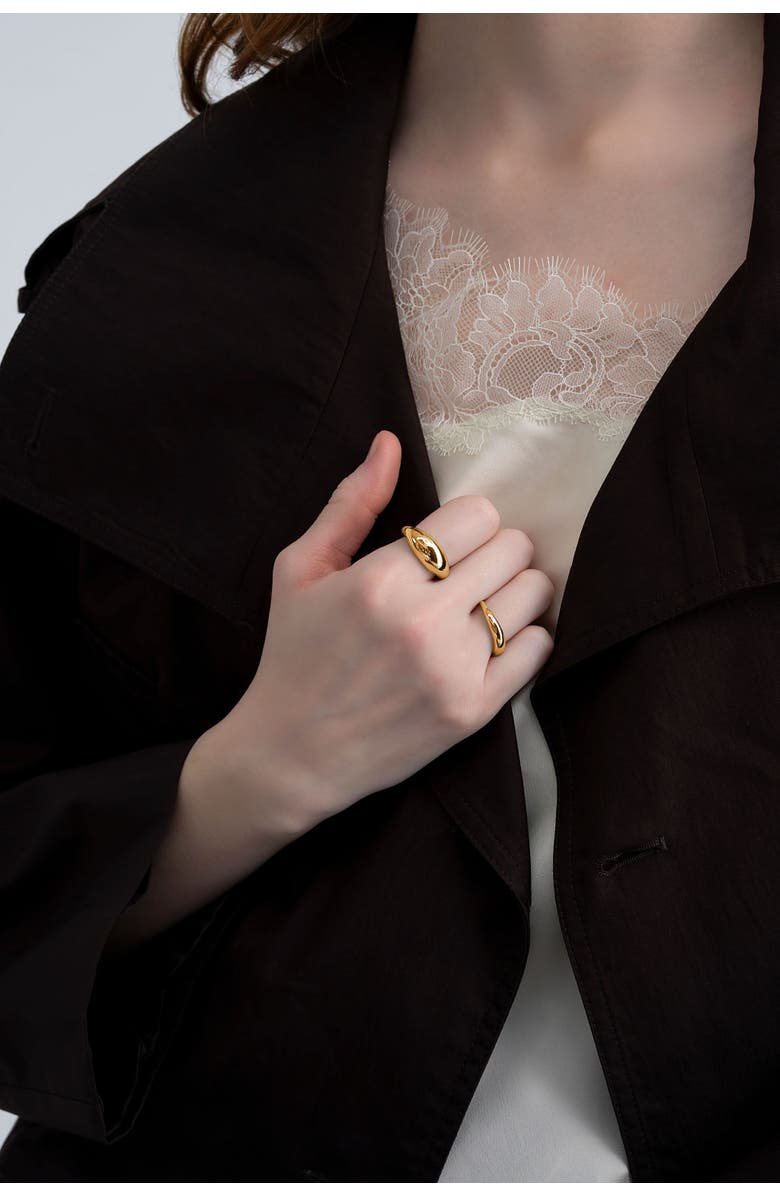 Zynnia Collective Dome Ring, Alternate, color, Gold