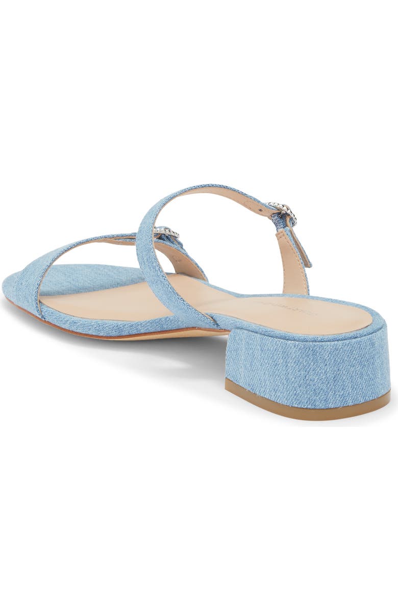 Stuart Weitzman Ginger Slide Sandal, Alternate, color, Mid Blue