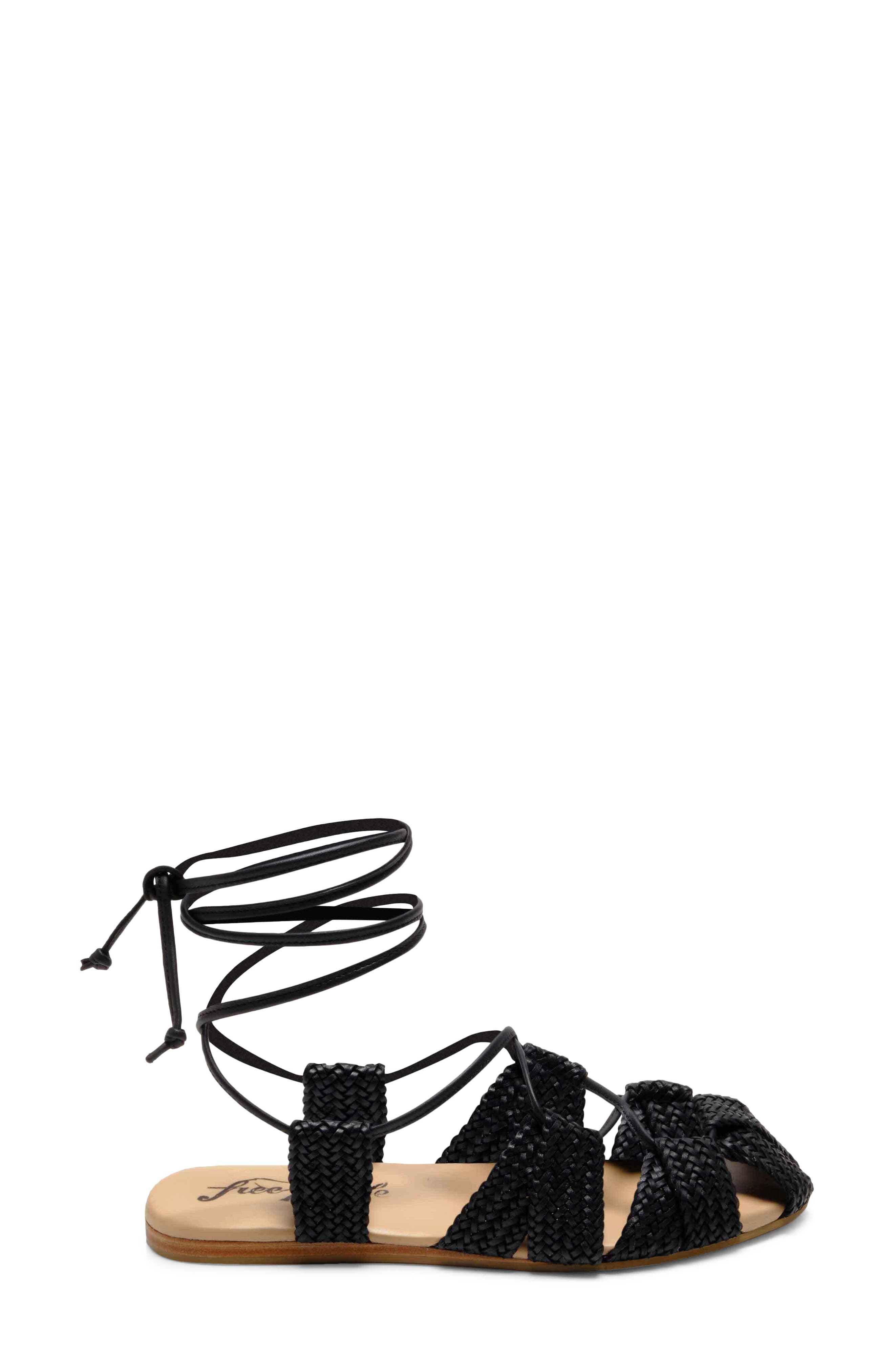 Free People Sunny Gilly Sandal, Alternate, color, 