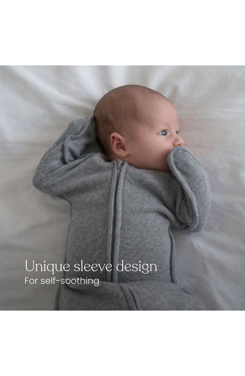 HALO SleepSack SwaddleStretch, Arms Up or Extended Arms, Newborn Baby Swaddle, Alternate, color, Grey