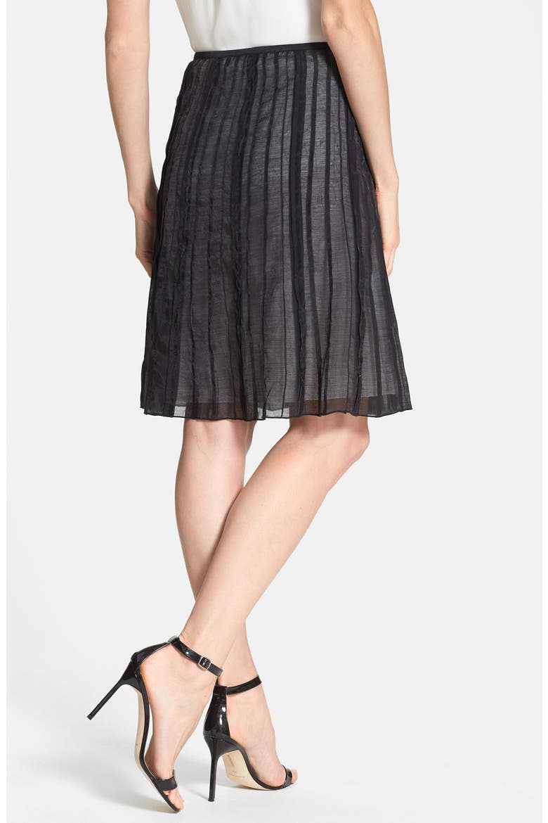 'Batiste Flirt' Skirt, Alternate, color, BLACK ONYX