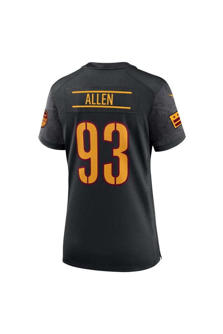 Women's Nike Jonathan Allen Black Washington Commanders Alternate Game Player Jersey, Alternate, color, Black