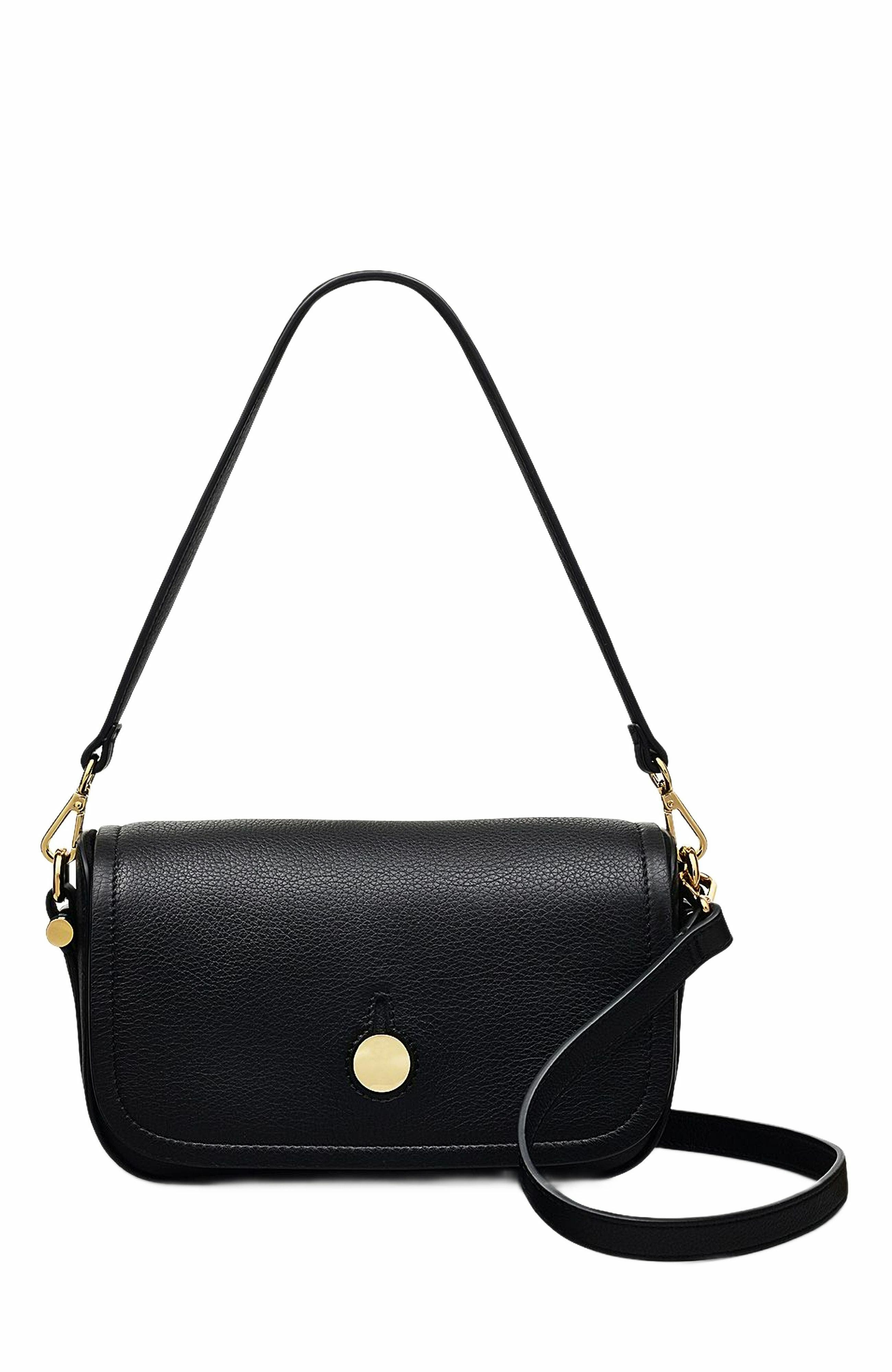 Radley Bathurst Mews Small Flapover Crossbody Bag, Main, color, Black