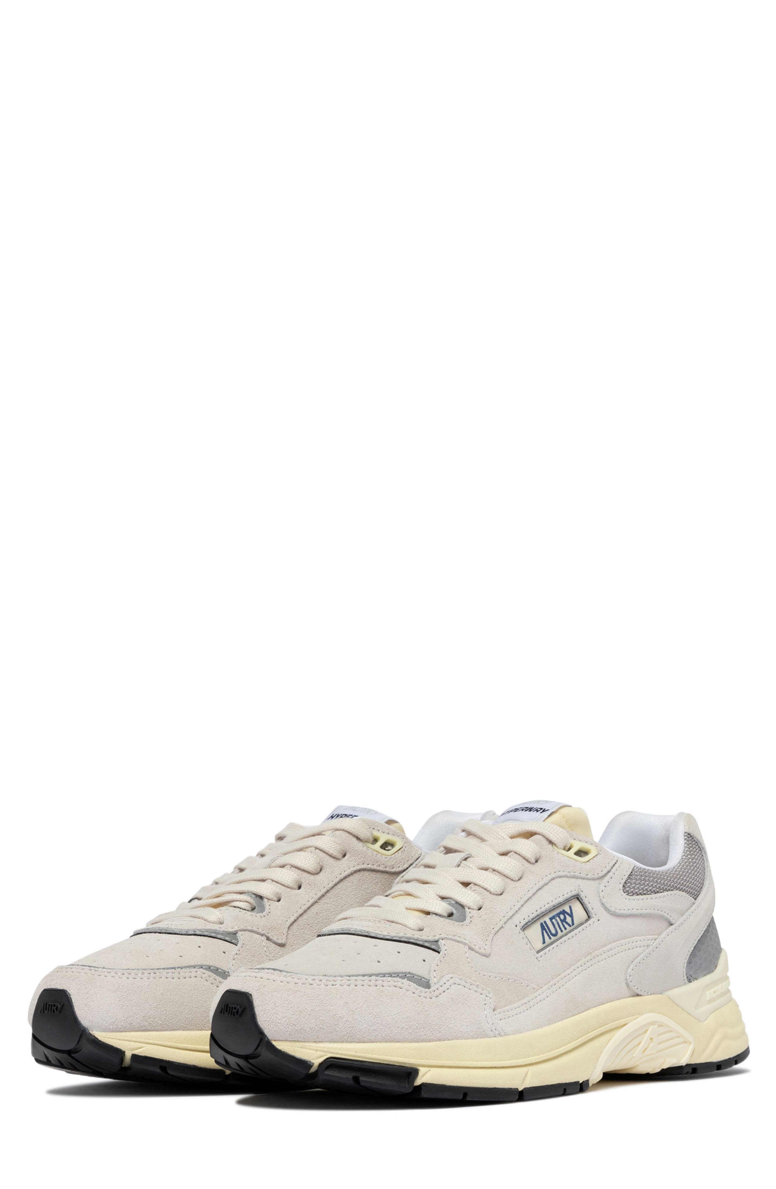 AUTRY Hyperway Low Sneaker, Main, color, White/ Silver
