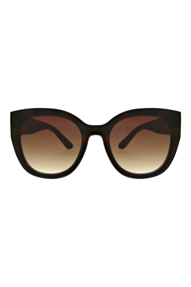 52mm Butterfly Sunglasses, Main, color, TORT
