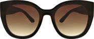 Oscar de la Renta 52mm Butterfly Sunglasses