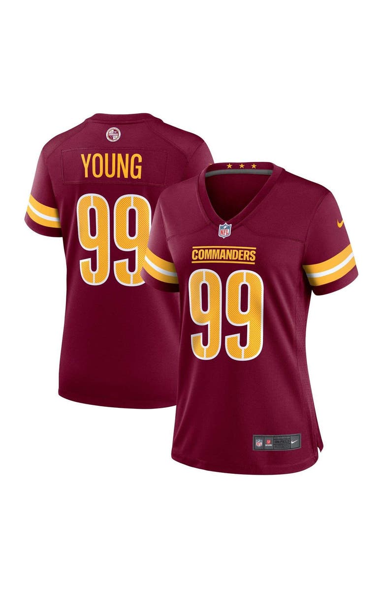 Nike Women's Nike Chase Young Burgundy Washington Commanders Player Jersey, Alternate, color, 