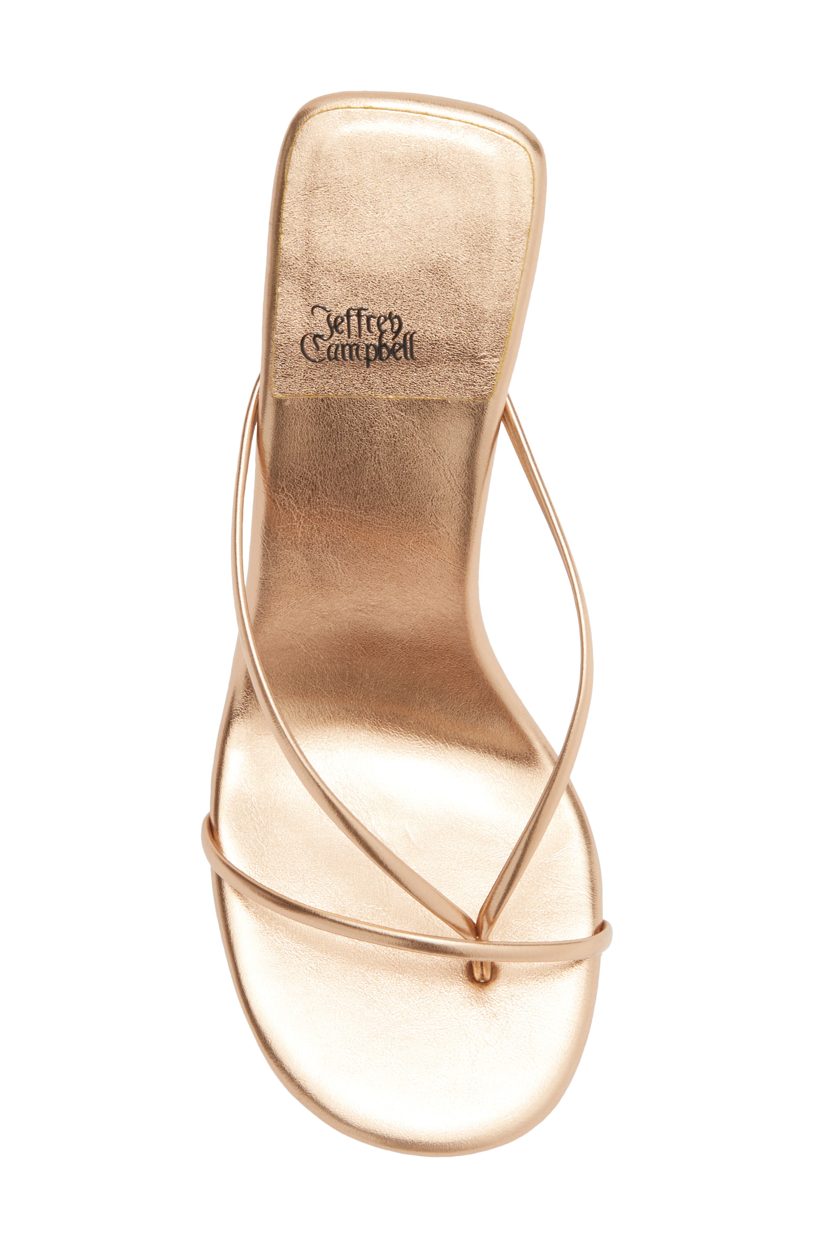Murals Flip Flop, Alternate, color, ROSEGOLD METALLIC